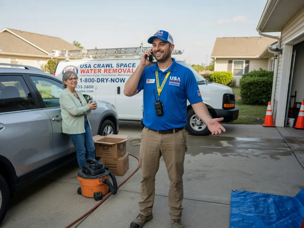 Crawl Space Water Removal Goodman, MS FAQs